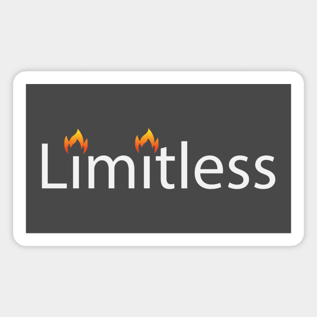 Limitless being limitless creative artwork Magnet by D1FF3R3NT